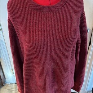 Banana Republic Men's XL Ribbed Crewneck Italian Yarn Knit Sweater